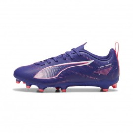 Puma Ultra 5 Play Fg Ag Viola - Scarpe Da Calcio Bambino