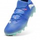 Puma Future 7 Match Fg Ag Azzurro Verde - Scarpe Da Calcio Uomo