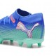 Puma Future 7 Pro+ Fg Ag Low Azzurro Verde - Scarpe Da Calcio Uomo