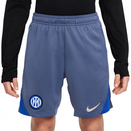 Nike Pantaloncini Calcio Inter Strk Blu Bambino