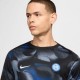 Nike Maglia Calcio Inter Prematch Nero Blu Uomo