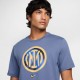 Nike Maglia Calcio Inter Crest Blu Blu Uomo