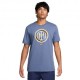 Nike Maglia Calcio Inter Crest Blu Blu Uomo