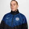 Nike Giacca Con Cappuccio Inter Anorak Nero Blu Uomo