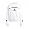 ADIDAS Felpa Palestra Giro Bianco Donna