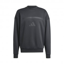 ADIDAS Felpa Palestra Giro Nero Uomo