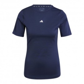 ADIDAS Maglietta Palestra Mm Tech Fit Blu Donna