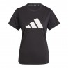 ADIDAS Maglietta Palestra Train Nero Donna