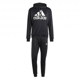 ADIDAS Tuta Sportiva Con Cappuccio Nero Uomo