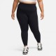 Nike Leggings Palestra Tight Train Plus One Nero Donna