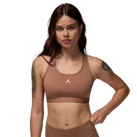 Nike Reggiseno Sportivo Jo Medium Marrone Donna