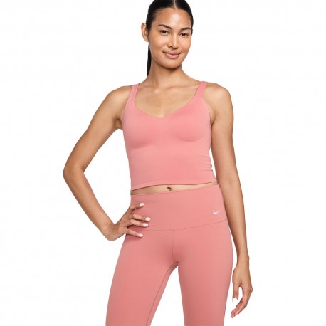 Nike Reggiseno Sportivo Top Alate Light Support Rosa Donna