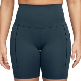 Nike Shorts Sportivi Universa Train Blu Donna