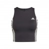 ADIDAS Crop Top Running On The Run Nero Donna