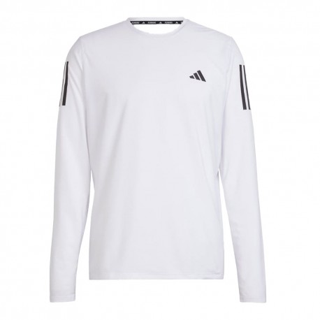 ADIDAS Maglia Running Otr Base Ls Bianco Uomo