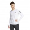 ADIDAS Maglia Running Otr Base Ls Bianco Uomo