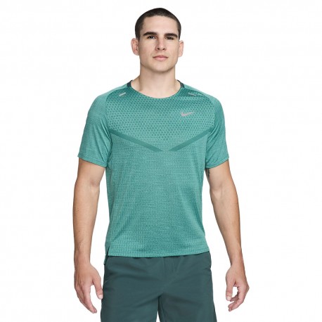 Nike Maglia Running Dri-Fit Adv Techknit Ultra Verde Uomo