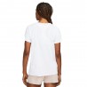 Nike Maglia Running Dri-Fit Bianco Riflettente Argento Donna