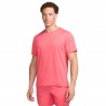 Nike Maglia Running Miler Rosa Riflettente Argento Uomo