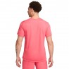 Nike Maglia Running Miler Rosa Riflettente Argento Uomo