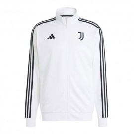 ADIDAS Felpa Calcio Juve Full Zip Dna Bianco Nero Uomo