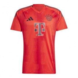 ADIDAS Maglia Calcio Bayern Home 24/25 Rosso Nero Uomo