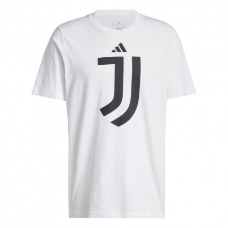 ADIDAS Maglia Calcio Juve Dna Big Logo Bianco Nero Uomo