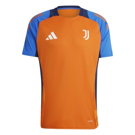 ADIDAS Maglia Calcio Juve Training Arancio Blu Uomo