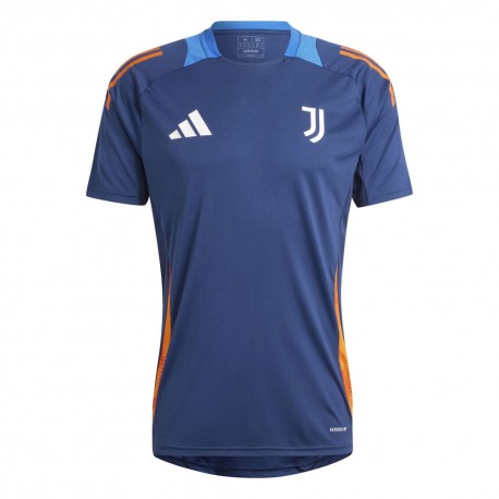 ADIDAS Maglia Calcio Juve Training Blu Arancio Uomo