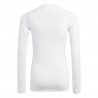 ADIDAS Maglia Termica Calcio Tech Fit Compression Bianco Bambino