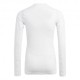 ADIDAS Maglia Termica Calcio Tech Fit Compression Bianco Bambino