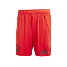 ADIDAS Pantaloncini Calcio Bayern Home 24/25 Rosso Nero Uomo