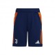 ADIDAS Pantaloncini Calcio Juve Training Blu Bambino