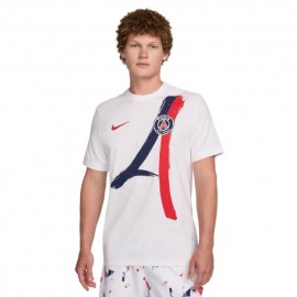 Nike Maglia Calcio Psg Iconic Aw Bianco Navy Uomo