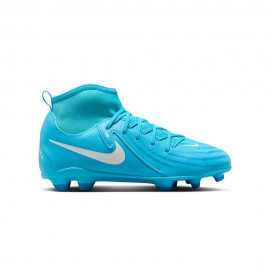 Nike Phantom Luna Ii Club Azzurro Bianco - Scarpe Da Calcio Bambino