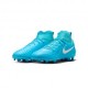 Nike Phantom Luna Ii Club Azzurro Bianco - Scarpe Da Calcio Bambino