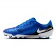 Nike Tiempo Legend 10 Fg Mg Blu Bianco - Scarpe Da Calcio Uomo