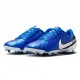 Nike Tiempo Legend 10 Fg Mg Blu Bianco - Scarpe Da Calcio Uomo