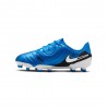 Nike Tiempo Legend 10 Fg Mg Blu Bianco - Scarpe Da Calcio Bambino