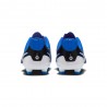 Nike Tiempo Legend 10 Club Fg Mg Blu Bianco - Scarpe Da Calcio Bambino