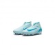 Nike Mercurial Zoom Superfly 10 Fg Mg Azzurro - Scarpe Da Calcio Bambino