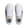 ADIDAS Grand Court 2.0 K Gs Bianco Oro - Sneakers Bambina