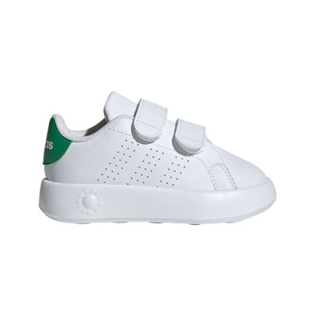 ADIDAS Advantage Cf I Td Bianco Verde - Sneakers Bambino