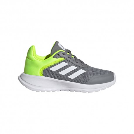 ADIDAS Tensaur Run 2.0 K Gs Grigio Bianco Verde - Scarpe Ginnastica Bambino