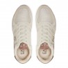 Ea7 Nero&Bianco Legacy Mesh Panna Oro - Sneakers Uomo