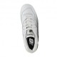 New Balance 550 Lea Bianco Bianco - Sneakers Uomo