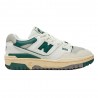 New Balance 550 Meash Lea Gs Bianco Verde - Sneakers Bambino