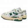 New Balance 550 Meash Lea Gs Bianco Verde - Sneakers Bambino