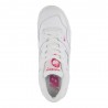 New Balance 550 Lea Gs Bianco Fuxsia - Sneakers Bambina