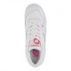 New Balance 550 Lea Gs Bianco Fuxsia - Sneakers Bambina